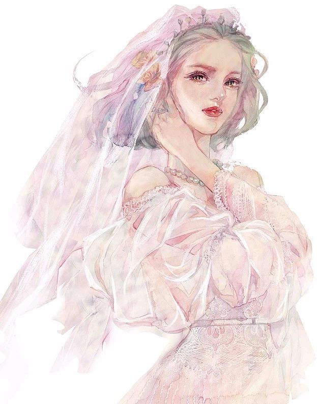 驚艷水彩插畫之美，獨(dú)特畫風(fēng)不一樣的美