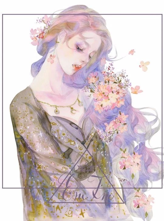 驚艷水彩插畫之美，獨特畫風(fēng)不一樣的美