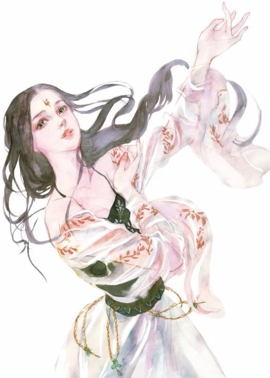 驚艷水彩插畫之美，獨(dú)特畫風(fēng)不一樣的美