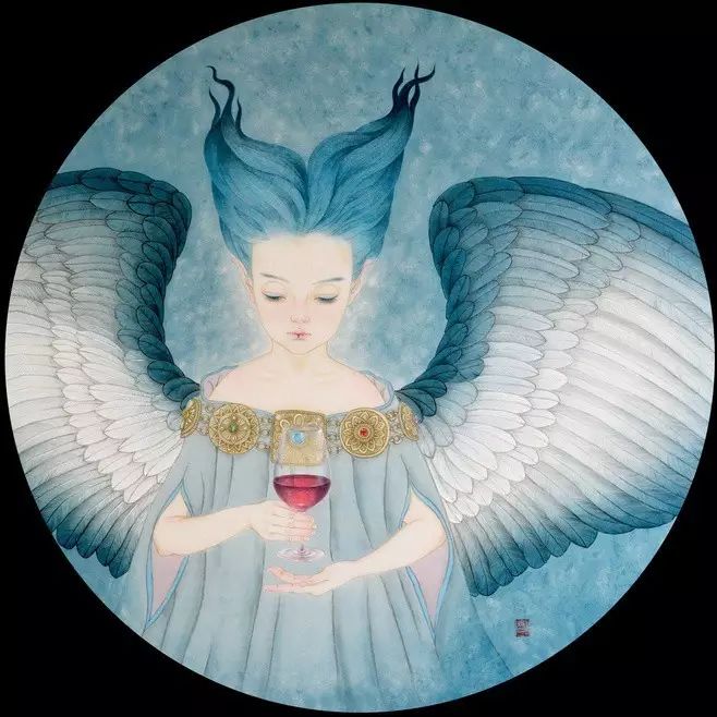 古風(fēng)詩(shī)意手繪插畫：一場(chǎng)風(fēng)花雪月任飄搖美！