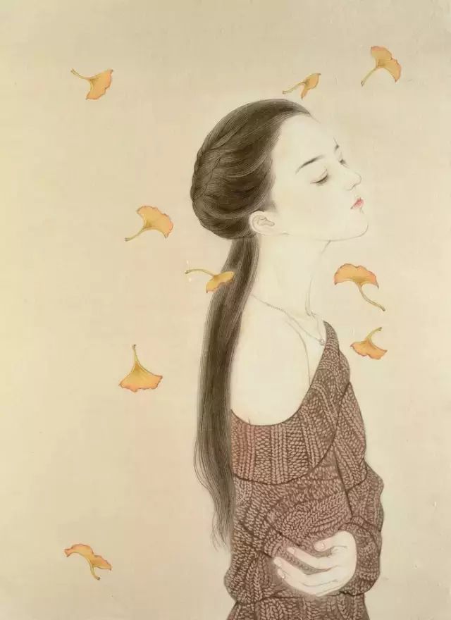 古風(fēng)詩意手繪插畫：一場風(fēng)花雪月任飄搖美！