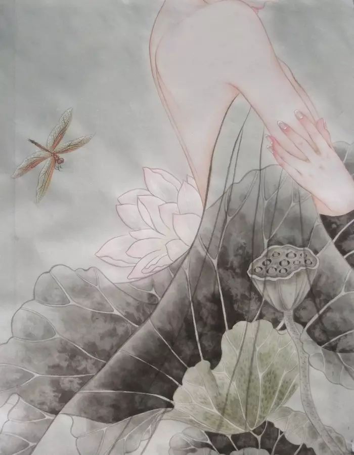 古風(fēng)詩意手繪插畫：一場風(fēng)花雪月任飄搖美！