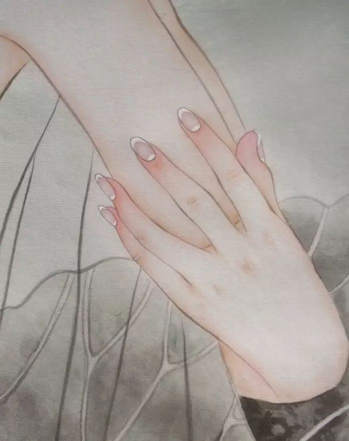 古風(fēng)詩意手繪插畫：一場風(fēng)花雪月任飄搖美！