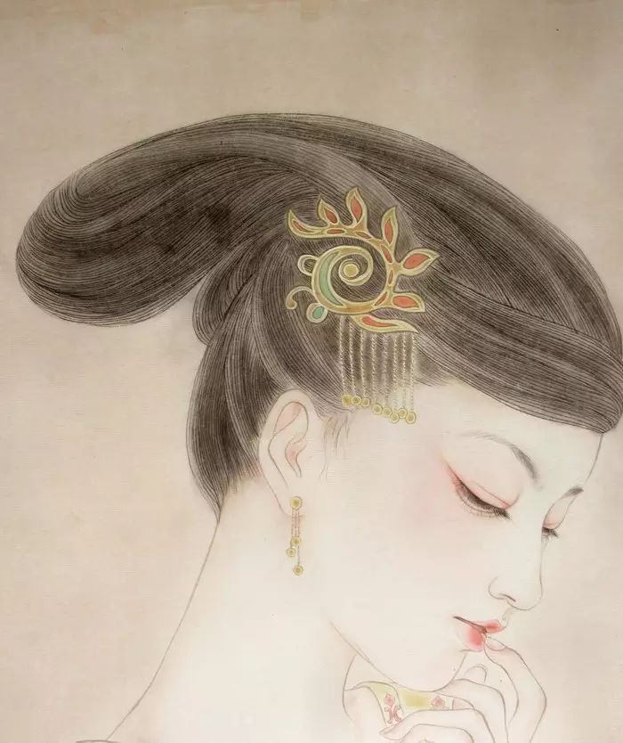 古風(fēng)詩意手繪插畫：一場(chǎng)風(fēng)花雪月任飄搖美！