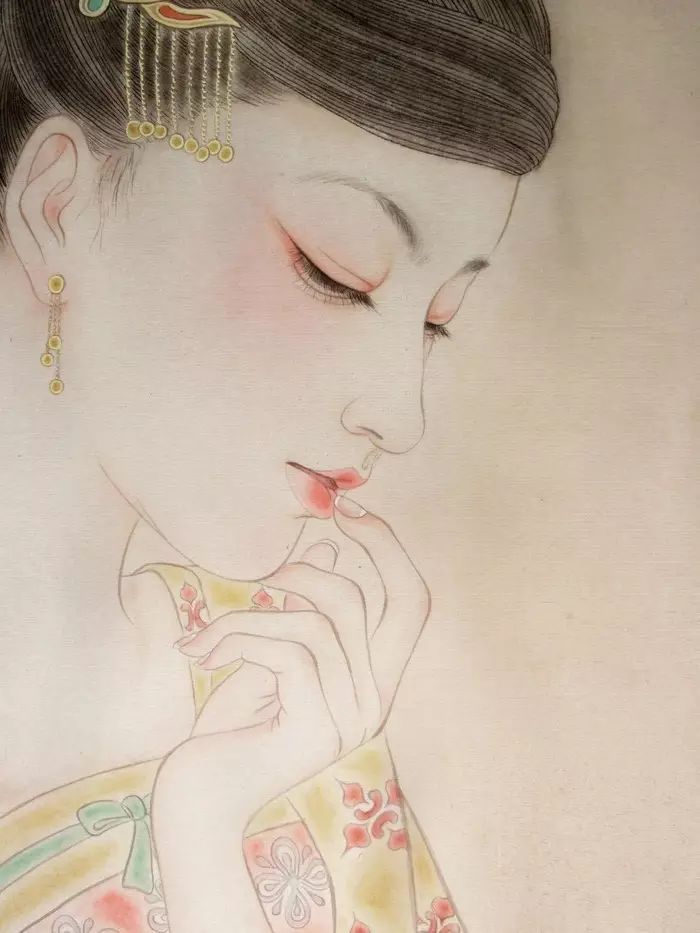 古風(fēng)詩意手繪插畫：一場(chǎng)風(fēng)花雪月任飄搖美！