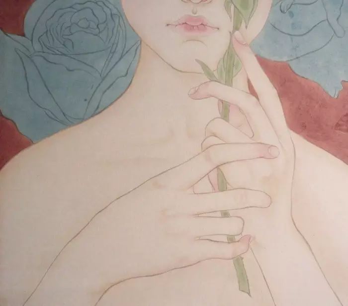 古風詩意手繪插畫：一場風花雪月任飄搖美！