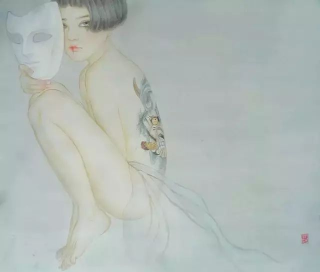 古風(fēng)詩意手繪插畫：一場(chǎng)風(fēng)花雪月任飄搖美！