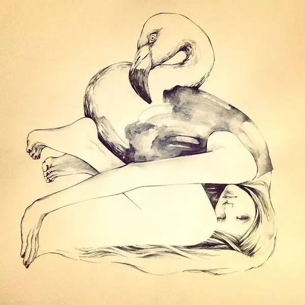 50幅人物速寫手繪插畫：感受時(shí)尚奇妙意境