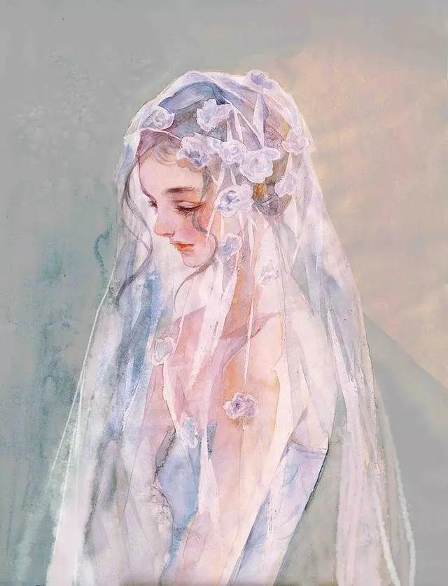 小清新少女心插畫(huà)欣賞:優(yōu)雅浪漫的少女插畫(huà)