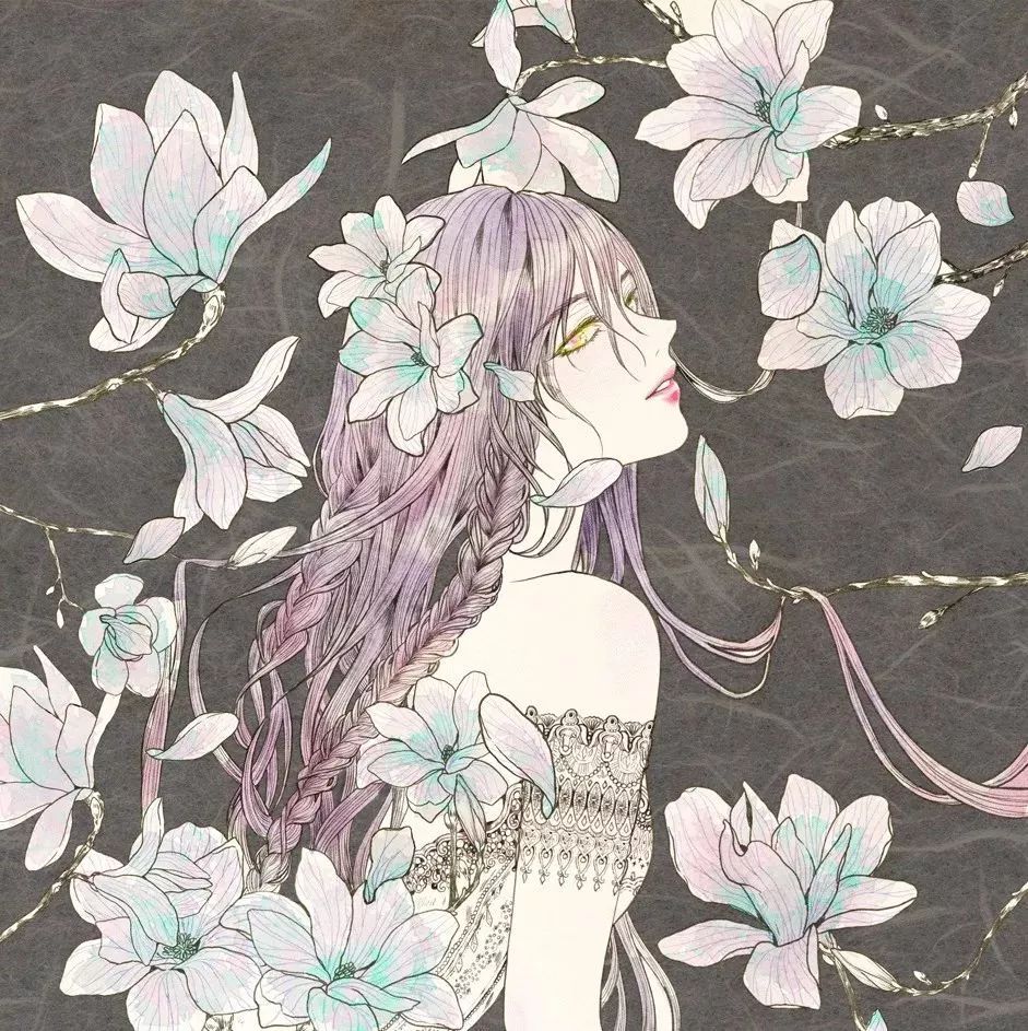 好美的水彩插畫，夢幻奇妙的插畫設(shè)計