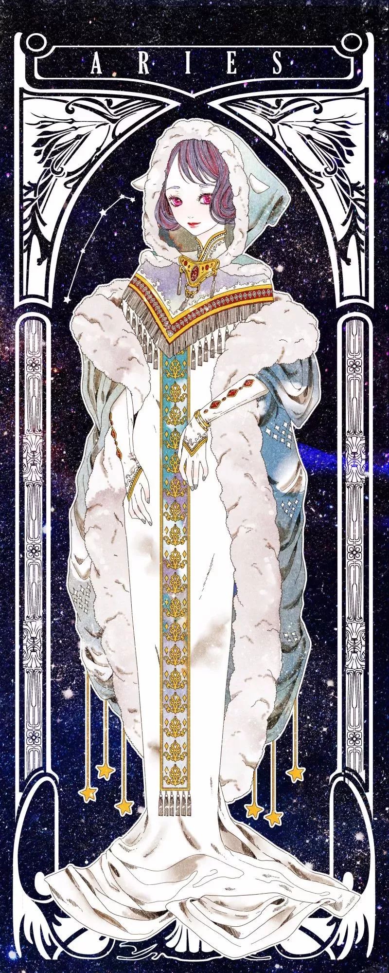 好美的水彩插畫，夢(mèng)幻奇妙的插畫設(shè)計(jì)