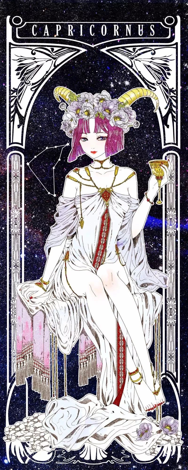 好美的水彩插畫，夢(mèng)幻奇妙的插畫設(shè)計(jì)