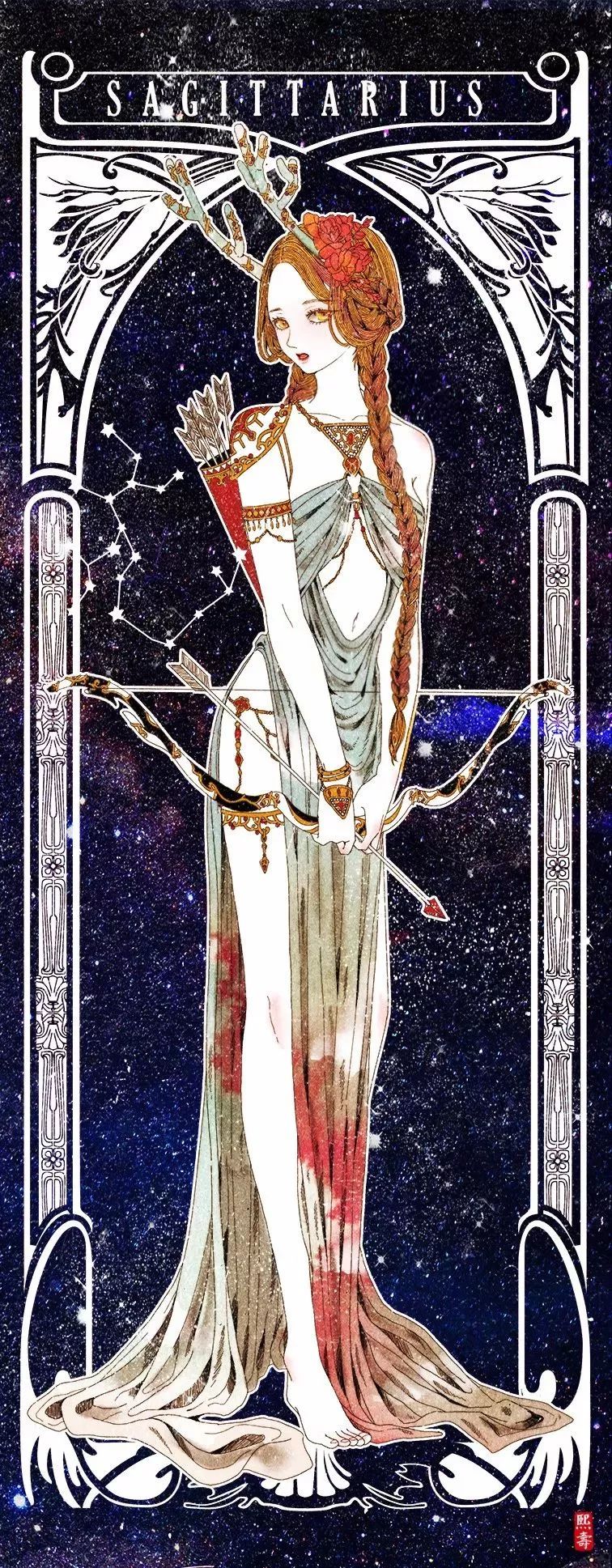 好美的水彩插畫，夢幻奇妙的插畫設(shè)計