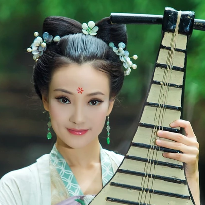 文藝可愛清新女生頭像，唯美古風(fēng)真人頭像