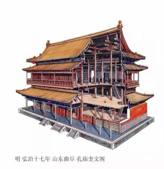 精辟的中國(guó)古建筑內(nèi)部結(jié)構(gòu)圖，值得收藏！