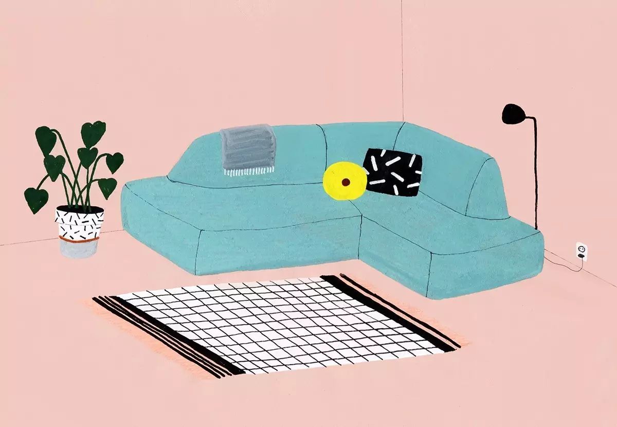 簡約小插畫，簡單小日子