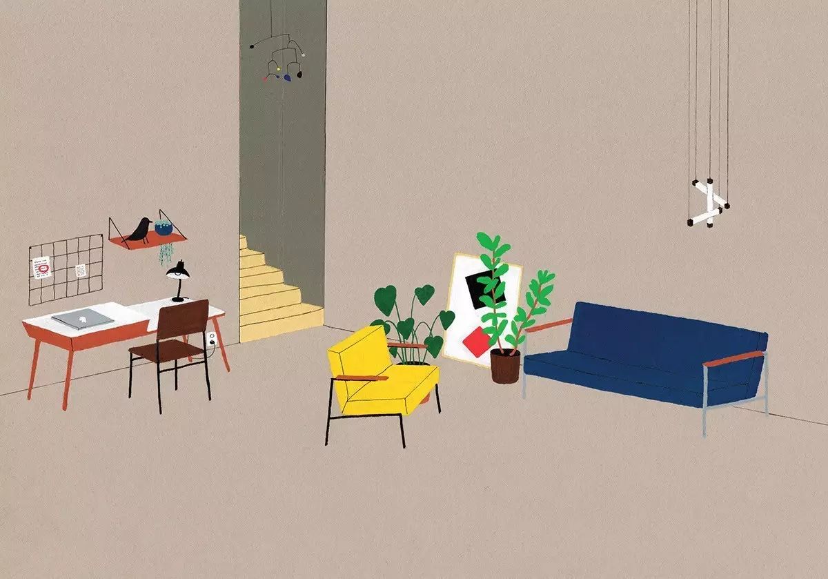 簡約小插畫，簡單小日子