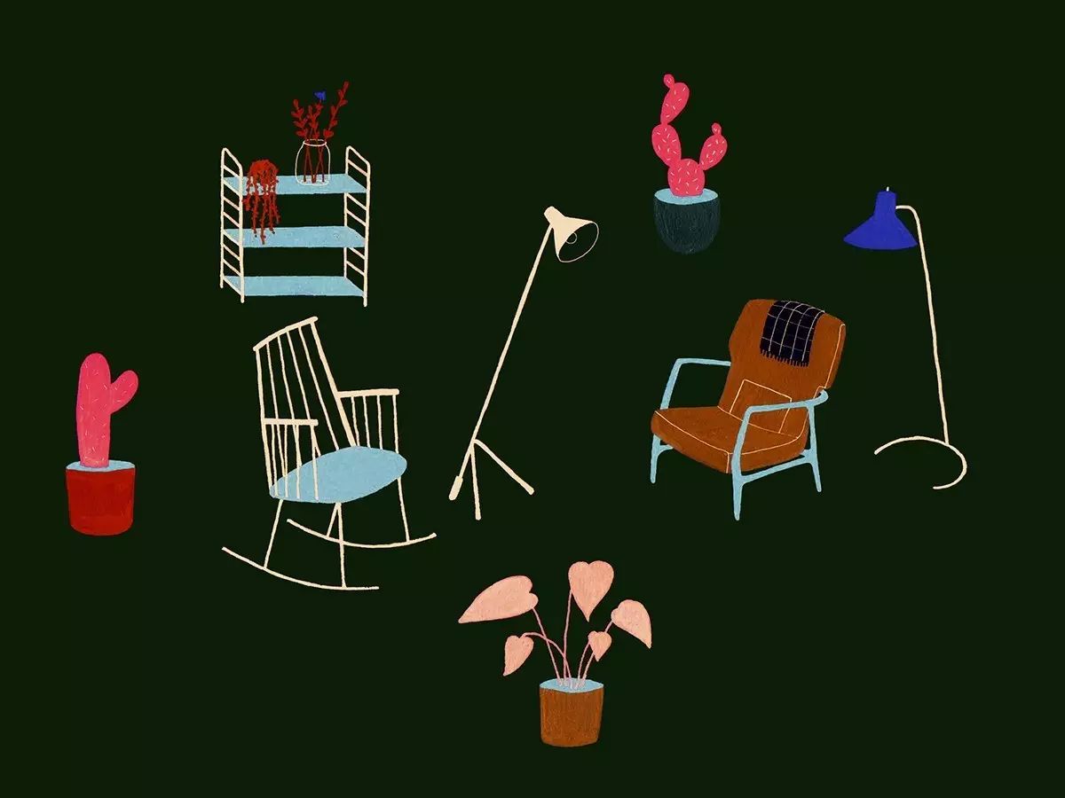 簡(jiǎn)約小插畫，簡(jiǎn)單小日子