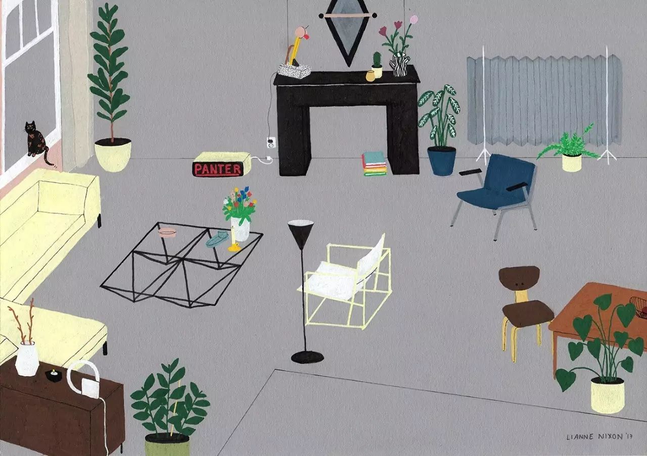 簡(jiǎn)約小插畫，簡(jiǎn)單小日子