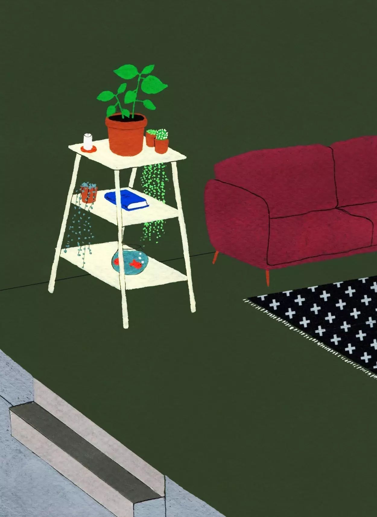 簡約小插畫，簡單小日子