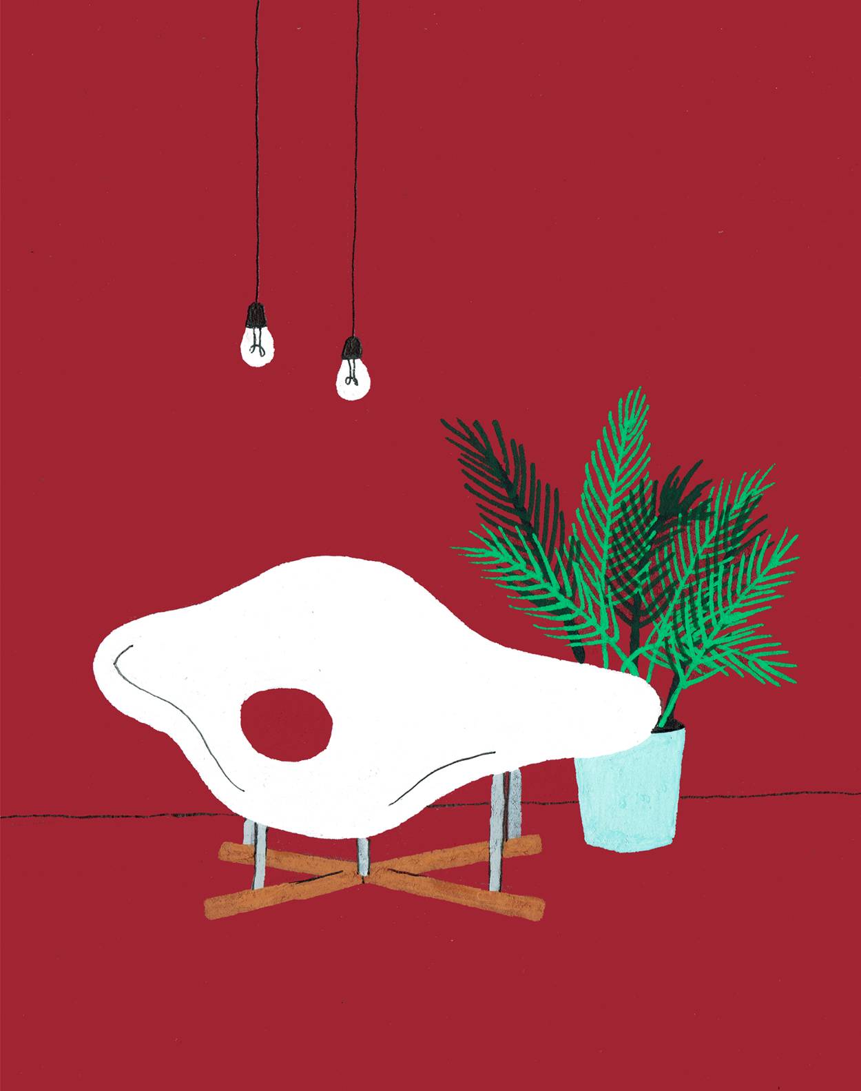 簡約小插畫，簡單小日子