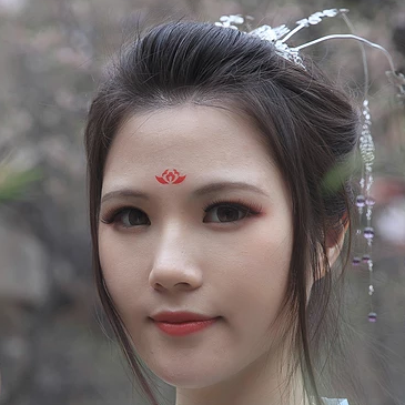 紅顏佳人女生頭像，唯美古風真人頭像