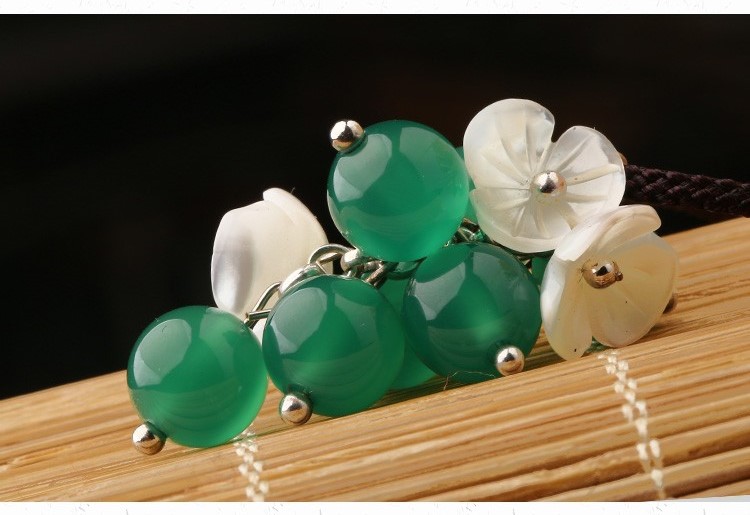 浮嵐暖翠項(xiàng)鏈，復(fù)古森系簡(jiǎn)約首飾