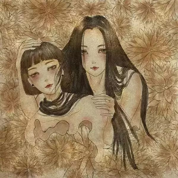 自帶仙氣的手繪插畫，古典與現(xiàn)代的巧妙結(jié)合