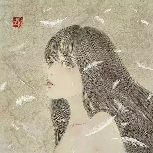 自帶仙氣的手繪插畫，古典與現(xiàn)代的巧妙結(jié)合