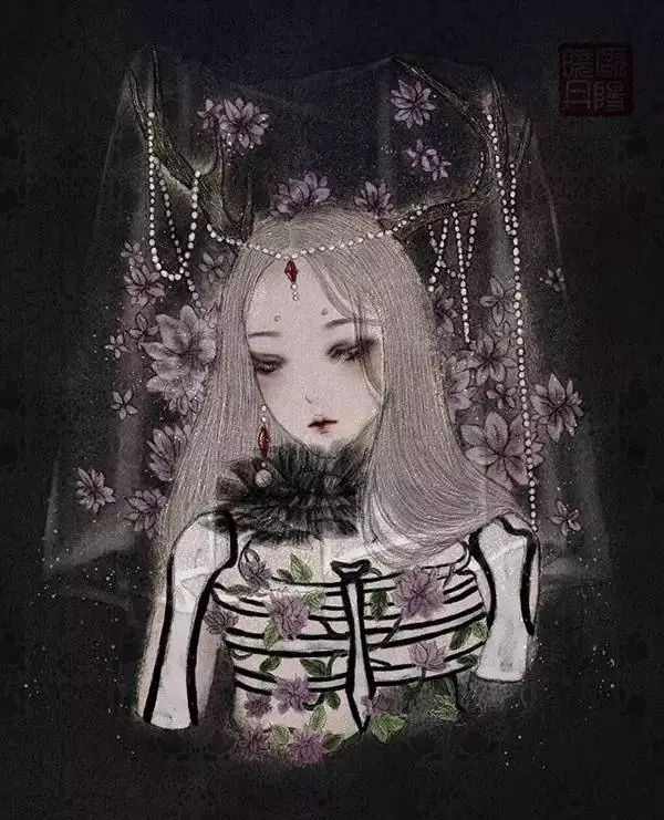 自帶仙氣的手繪插畫，古典與現(xiàn)代的巧妙結(jié)合