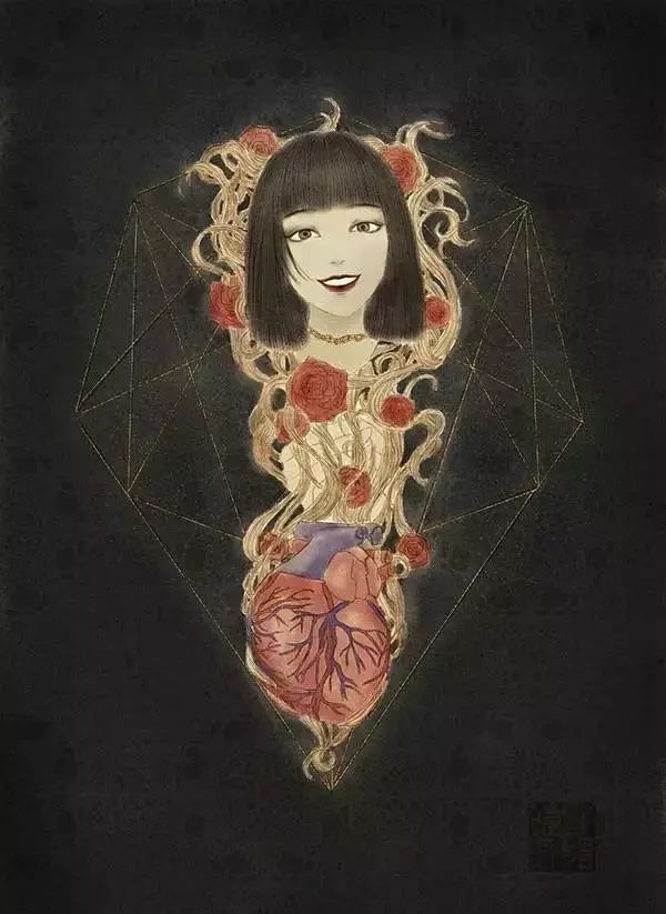 自帶仙氣的手繪插畫，古典與現(xiàn)代的巧妙結(jié)合