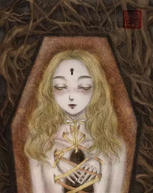 自帶仙氣的手繪插畫，古典與現(xiàn)代的巧妙結(jié)合