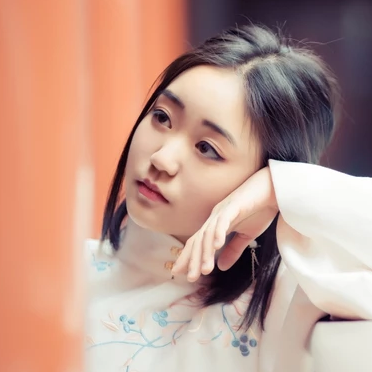 清新文藝淡雅女生頭像，唯美古風(fēng)真人頭像