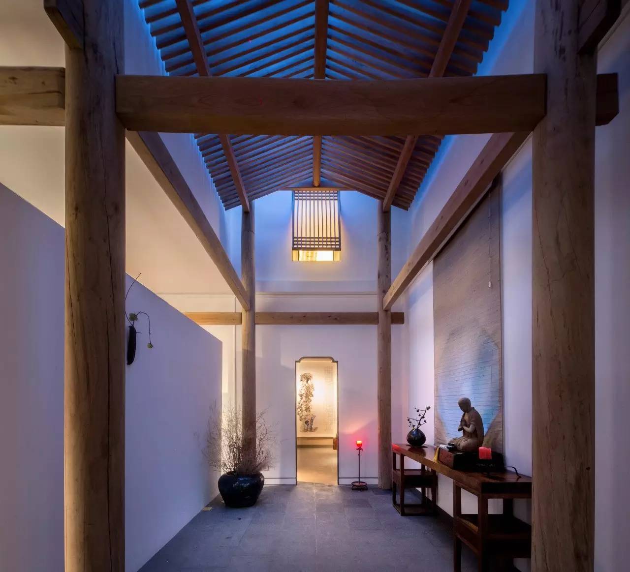 禪趣·中式茶舍：3個中式禪意茶室裝修設(shè)計