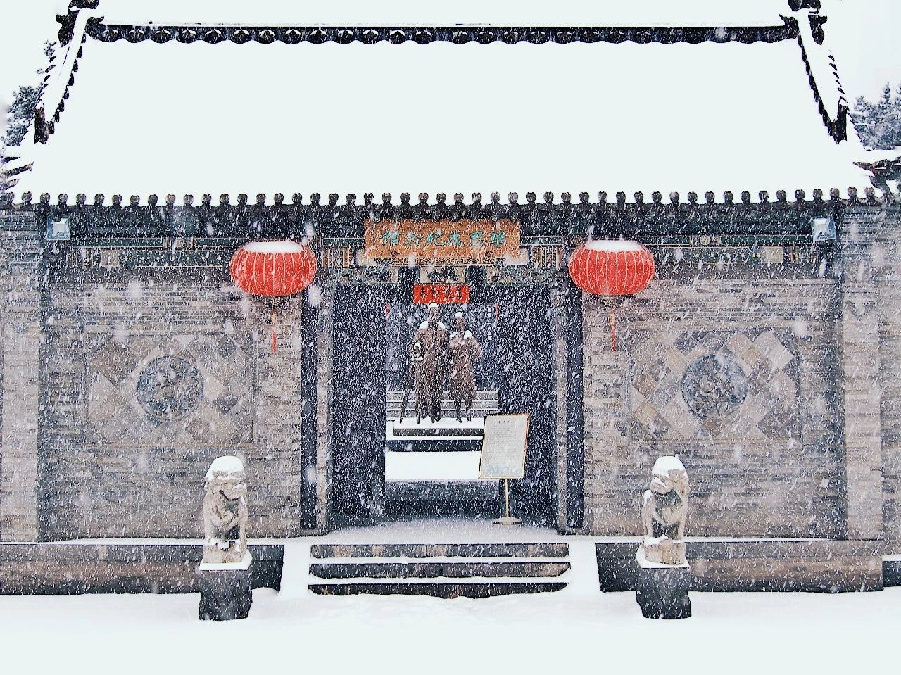 銀川·印象熙岸，經(jīng)典徽派造型巧妙的融合在古鎮(zhèn)