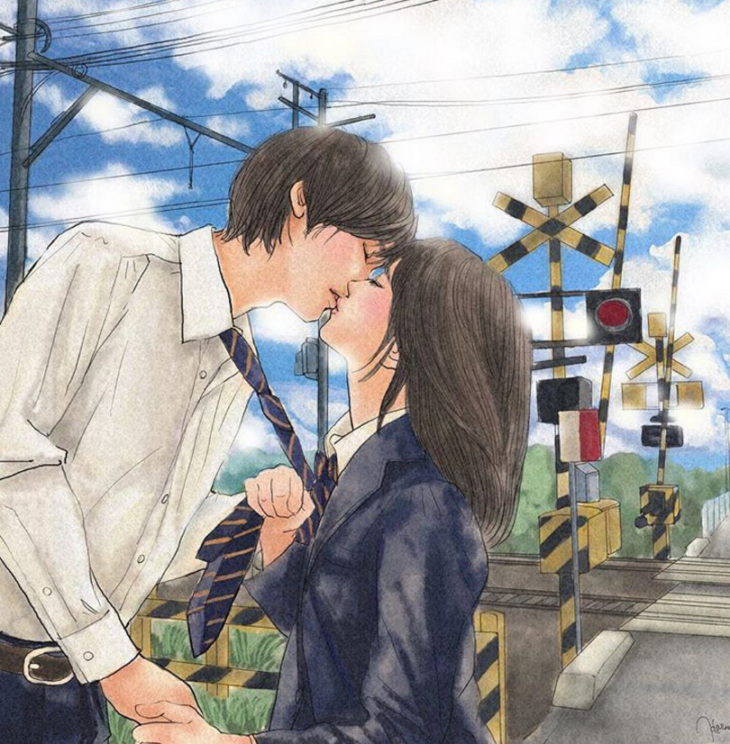 一組情侶情趣插畫(huà)，充滿(mǎn)誘惑的手繪插畫(huà)