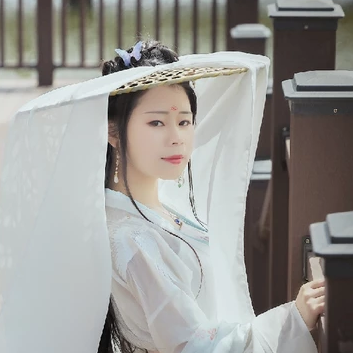 明媚江湖女生頭像，唯美古風(fēng)真人頭像