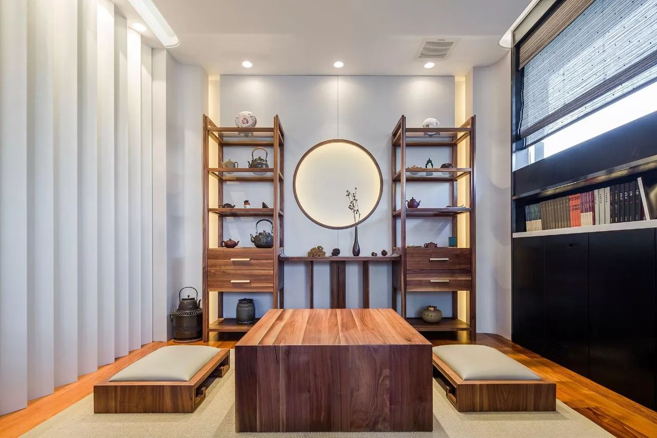 茶禪一味·兩款中式茶舍裝修設計