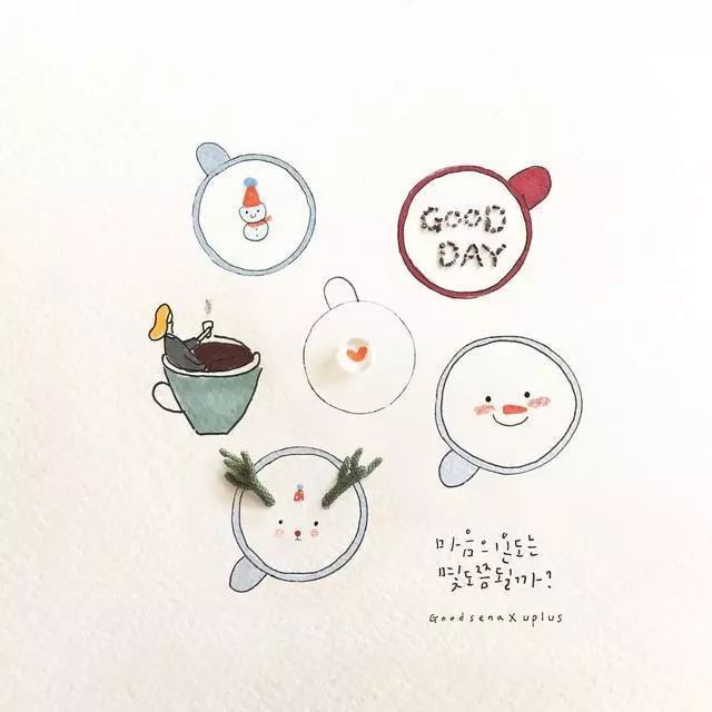 一組創(chuàng)意花瓣插畫，小清新唯美手繪插畫