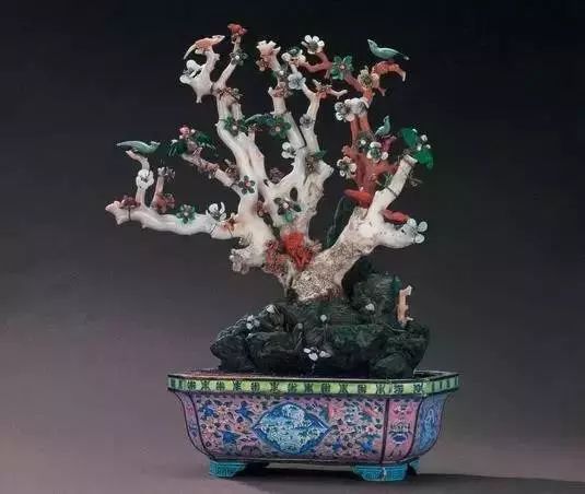 驚艷世界的故宮清代盆景，美哉!