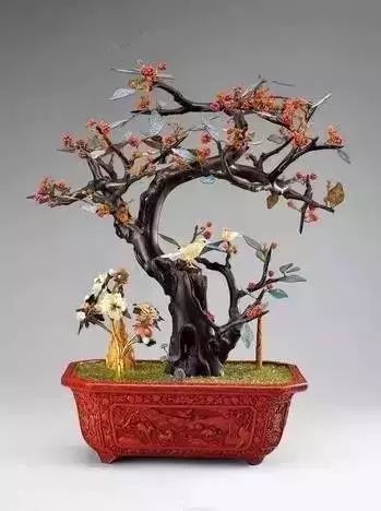 驚艷世界的故宮清代盆景，美哉!