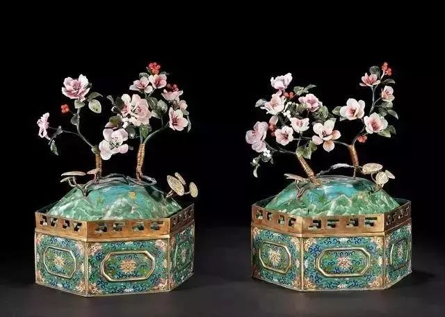 驚艷世界的故宮清代盆景，美哉!