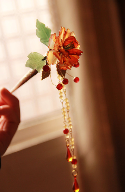 古典頭飾發(fā)簪，你如此優(yōu)雅