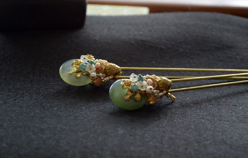 古典頭飾發(fā)簪，你如此優(yōu)雅