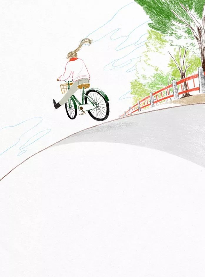 一組小清新彩鉛插畫，唯美的色彩世界!