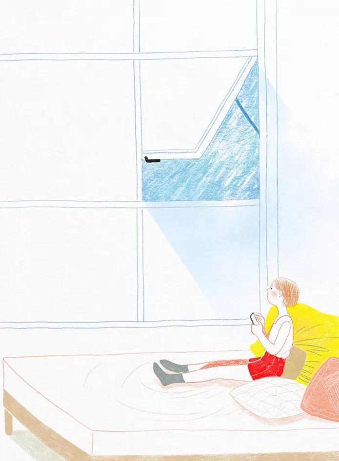 一組小清新彩鉛插畫(huà)，唯美的色彩世界!