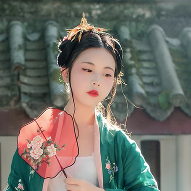 美人凄兮女生頭像，唯美古風真人頭像