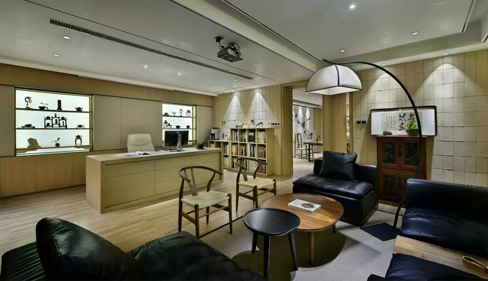 三款禪意辦公室裝修設計，中式很美！