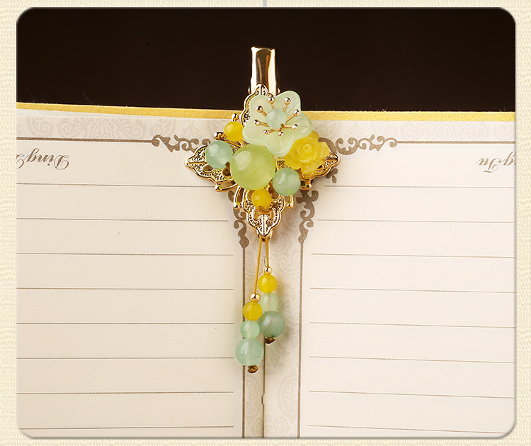 小清新復(fù)古頭飾，淑女氣質(zhì)發(fā)夾頭飾