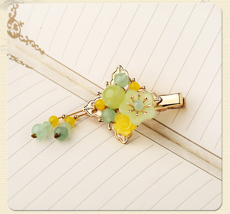 小清新復(fù)古頭飾，淑女氣質(zhì)發(fā)夾頭飾